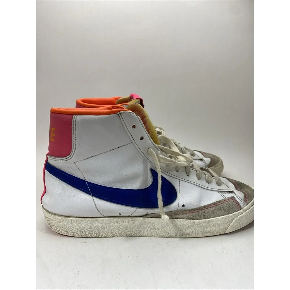 Nike Blazer '77 Mid Womens Size 11ACG Multi color neon pink, Orange, blue &white